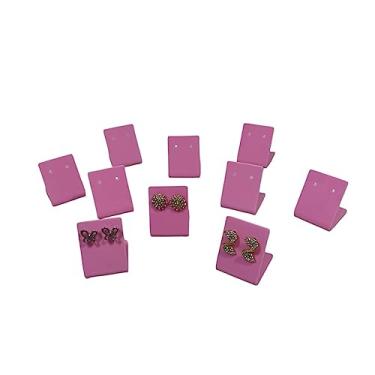Imagem de Expositor Pequeno de brinco, Joia, Semi-joia, bijuterias e folheados - Kit 10un - Rosa