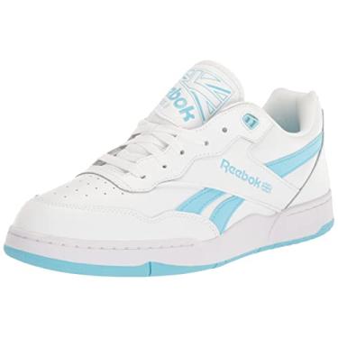 Imagem de Reebok Tênis masculino Bb 4000 II, Ftwr Branco/Dgtblu/Ftwr Branco, 11.5 Women/10 Men