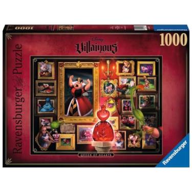 Imagem de Ravensburger Puzzle 1000 Teile - Disney Villainous Herzkönigin - Die beliebten Charaktere aus Alice im Wunderland als Puzzle für Erwachsene und Kinder ab 14 Jahren