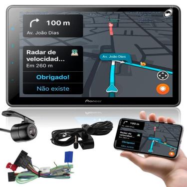 Imagem de Multimídia Pioneer 9" Polegadas DMH-Z8550TV Tela Flutuante  + Câmera Ré