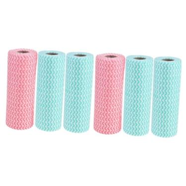 Imagem de Alipis 300 Peças pano para lavar louça pano descartável pano de prato microfibra não paninho de limpeza pano de prato descartável pano de limpeza para cozinha Multiuso trapo o preguiçoso