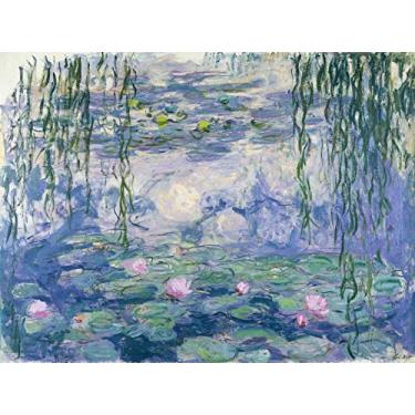 Imagem de Water Lilies (1916) de Claude Monet - 60x79 - Tela Canvas Para Quadro