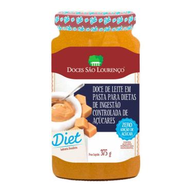 Imagem de Doce de Leite Puro Diet São Lourenço em Pasta 375g