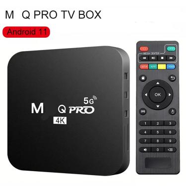 Imagem de MXQ Pro Smart TV Box  Android Dual WiFi  Media Player  Set Top 4K  1GB de RAM  8GB ROM