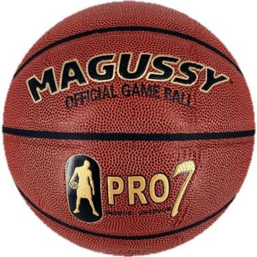 Imagem de Bola Basquete Magussy Pro 7 Oficial