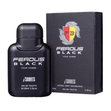 Imagem de Ferous Black I-Scents Perfume Masculino EDT 100ml - IScents Atacado-Masculino