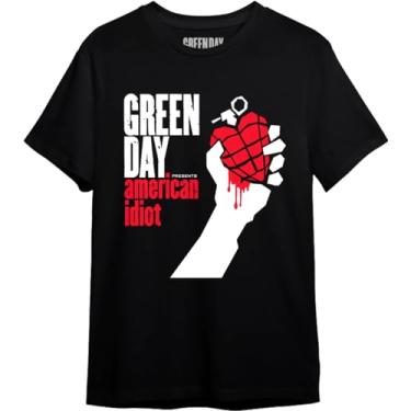 Imagem de Camiseta Green Day American Idiot (BR, Alfa, 4G, Regular, Preto)