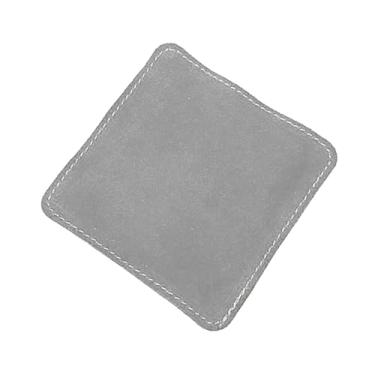 Imagem de Colaxi Toalha de taco de bilhar acessórios de bilhar absorção de água pu leve limpeza pano de limpeza portátil toalha de clube de sinuca, cinza