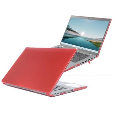 Imagem de mCover Capa compatível apenas com notebooks Dell Latitude 5440 série 5450/Precision 3480 3490 Series 2023 ~ 2024 de 14 polegadas (não serve para nenhum outro modelo Dell) - vermelha