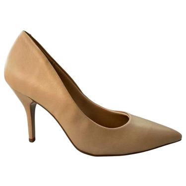 Imagem de Sapato Scarpin Feminino Salto Fino Beira Rio 4122.1400.9569 Nude N° 37