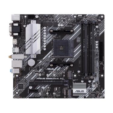 Imagem de Placa-mãe asus Prime B550M-A ac amd AM4 3ª geração Ryzen