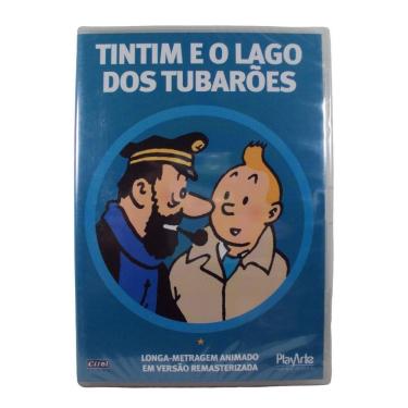 Imagem de DVD Tintim E O Lago Dos Tubarões Colorido