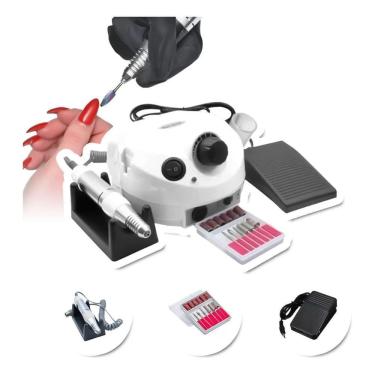 Imagem de Lixadeira De Unha Profissional 45000Rpm Elétrica Nail Drill