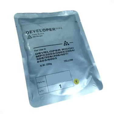 Imagem de Revelador Compativel Ricoh MPC2003 2503 2004 305 306 Amarelo - ISD Car