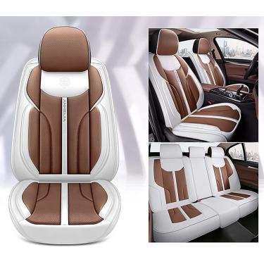 Imagem de Capas de assento de carro premium - Capas universais de assento de carro para bancos dianteiros e traseiros - Protetores de assento de carro impermeáveis ​​e duráveis, ideais para todos os c