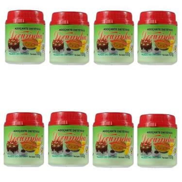 Imagem de Kit 8 X Adoçante Dietético Doçurinha 100g - Palazzo Do Diet Light