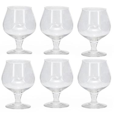 Imagem de Conjunto 6 Taças em Vidro  P/ Conhaque 250ml - Spider