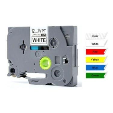 Imagem de Fita Tze Tz Tzc Compatível P/ Rotulador Brother 24mm - Label Tape, Ver