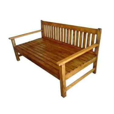 Imagem de Banco Leito Bispo Em Madeira De Demolição - Cód 1547 - Barrocarte