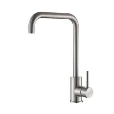 Imagem de torneira cozinha monocomando pia bancada aço inox escovado - CREATORE 