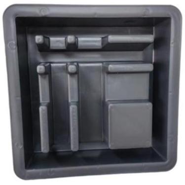 Imagem de Molde Cobogó Veneziana Antichuva 39X39X7 - Gme Formas