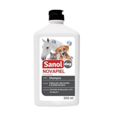 Imagem de Shampoo Sanol Novapiel para Cachorro e Gatos - 500ml - Sanol Dog