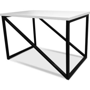 Imagem de Mesa De Centro Viena Retangular Para Sala Decor Madeira MDF Compacta -