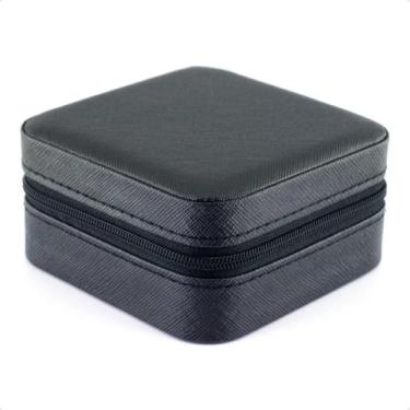 Imagem de Maleta Bolsa Porta Jóias Com Ziper Estojo Portátil Viagem - HDL
