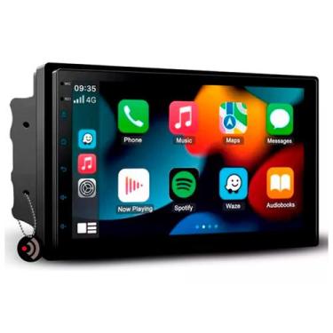 Imagem de Central Multimidia Auto CarPlay Android Auto 7" Polegadas USB Espelham