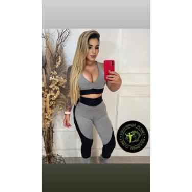 Imagem de Conjunto Fitness Cinza no suplex e 3D - Equilibrium Planet , P