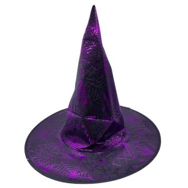 Imagem de CHAPEU HALLOWEEN (12 unidades) azul roxo laranja - Royal Toys
