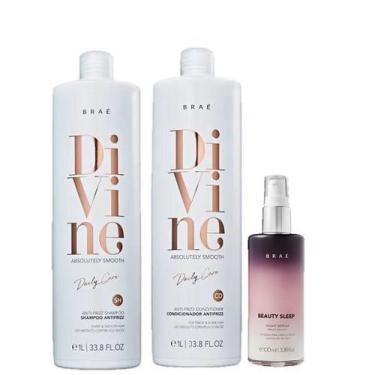 Imagem de Brae Divine Anti Frizz Duo 1L e Beauty Sleep 100ml - BRAÉ