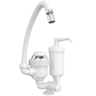 Imagem de Torneira Elétrica de bancada com filtro Água 2 em 1 3T 110V 4400W TFB1