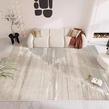 Imagem de Grande área listrada sala de estar tapete abstrato quarto casa arte cabeceira tapete macio moderno área de lazer tapetes de pelúcia, SY1056, QD, 300x400CM