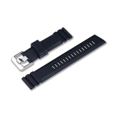 Imagem de Crafter Blue Pulseira de borracha CB51 para mergulhador profissional, ponta reta, FKM, pulseira de substituição para todos os relógios de 22 mm de largura, preta