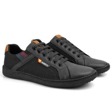 Imagem de Sapatênis colorado masculino - MABECO, Preto, 40