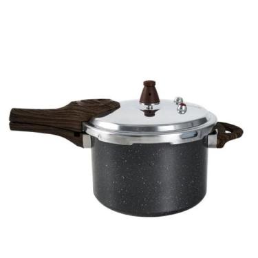 Imagem de Panela de Pressão Antiaderente Fechamento Externo Indução Ceramic Life