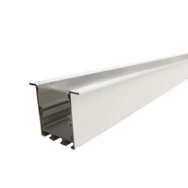 Imagem de Perfil Embutir 2m Alumínio 50x35mm Para Fita De LED - I9LED, Branco