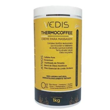 Imagem de Creme Para Massagem Thermocoffee 1kg - Vedis