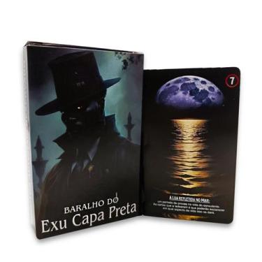 Imagem de Baralho Taro Exu Capa Preta Total Proteção 36 cartas - flash