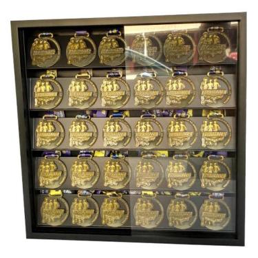 Imagem de Expositor Porta 50 medalhas Preto cod 12003 - MAG ART STORE, Preto