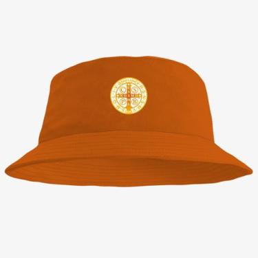 Imagem de Chapéu Bucket Hat Estampado Medalha Sao Bento - MP Moda Masculina, Úni