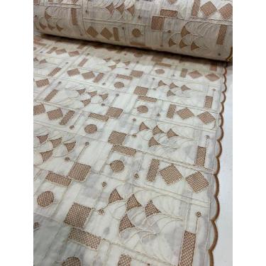 Imagem de Tecido Cambraia de algodão bordada (1m x 1,3m) - Impacto tecidos, Esta