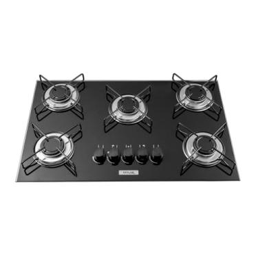 Imagem de Stelar - Cooktop A Gás Stelar 5 Queimadores Nivus Bivolt