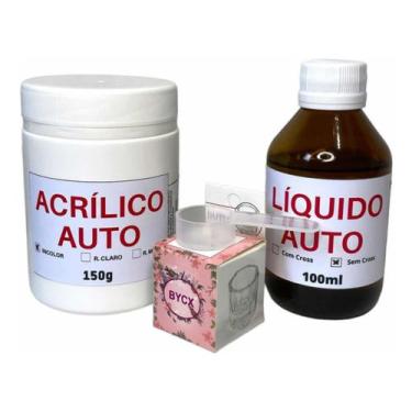 Imagem de Resina Acrílica Autopolimerizante 150gr + 100 Ml + Kit Dappen - UDB OD