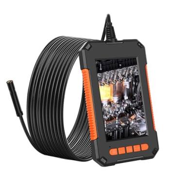 Imagem de Câmera endoscópica de alta definição de 4,3 polegadas com tela, lente de 8 mm, detector de manutenção automotiva, endoscópio visual industrial IP67,5M