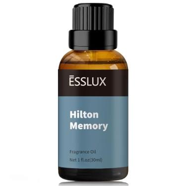 Imagem de ESSLUX- Hilton Memory Fragrance Oil, Óleos Essenciais Aromaterapia, Aromas de Hotel para Casa para Difusor, Massagem, Sabonete, Aromas para Fabricação de Velas, Perfume, Hu