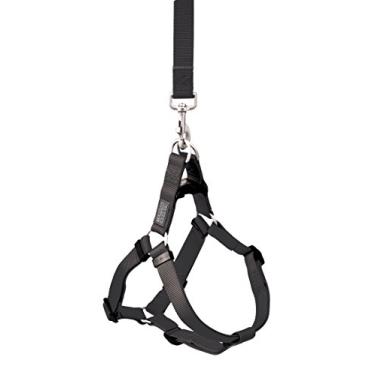 Imagem de Terrain D.O.G. Peitoral de nylon para cães, grande, circunferência de 50,8 a 83,8 cm, preto