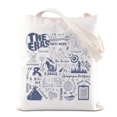Imagem de TGBJE Singer Fan Gift Singer Concert Tour Tote Bag Music Lovers Gift Song Lovers Gift TS Album Inspired Shoulder Grocery Bag, Bolsa The Eras