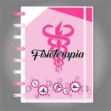 Imagem de Caderno de Disco Infinito Sistema Inteligente Amor Infinito Cadernos Profissão - Fisioterapia 01 (GRANDE - Universitário)